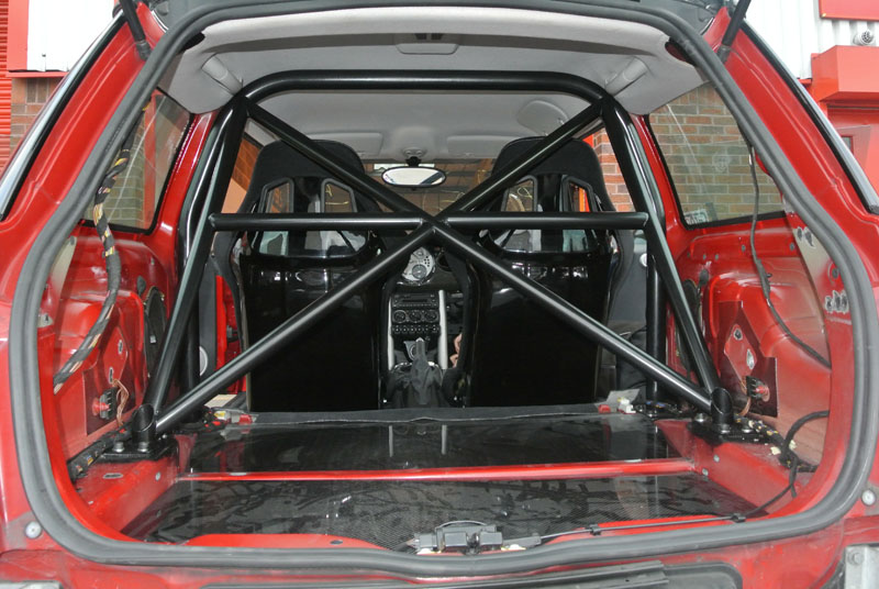 R53 and GP Rear Roll cages with Harness bars FIRST BATCH OF 10